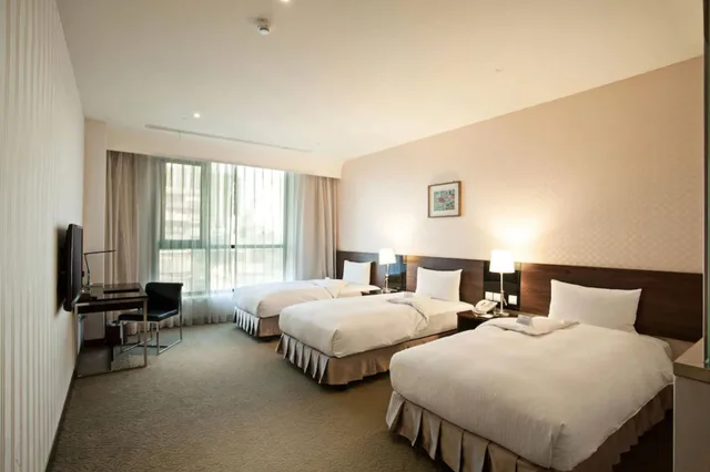 غرفة كلاسيكية ثلاثية بثلاثة أسرّة، TAISUGAR HOTEL TAIPEI 1/3