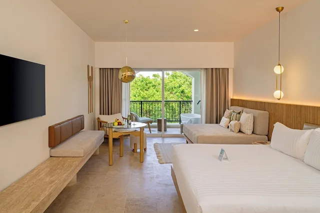 غرفة ديلوكس بسريرين مزدوجين، Hacienda Tres Rios All Inclusive 1/10