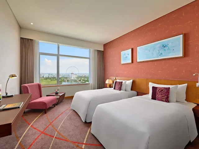 غرفة سوبيريور بسريرين منفصلين بإطلالة على المدينة، Grand Mercure Danang 3/9