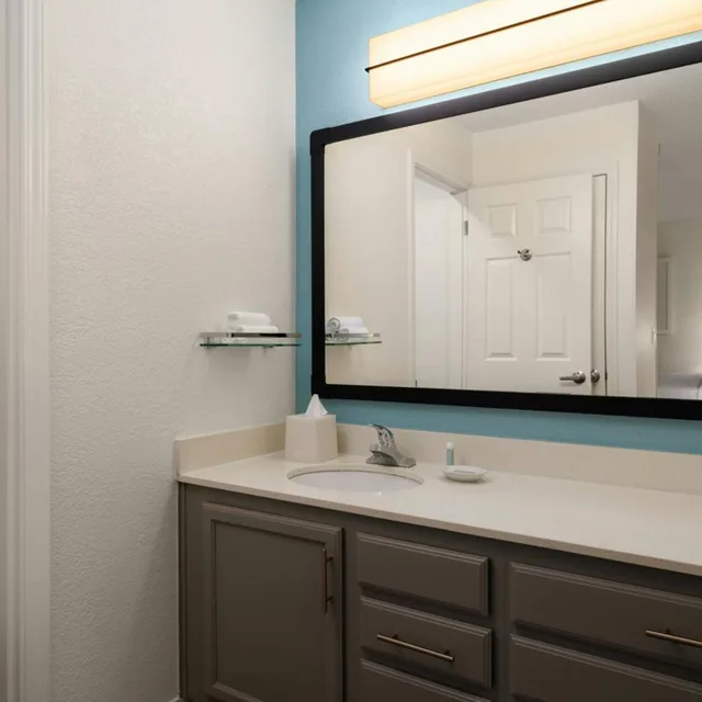 استوديو بسرير كوين مع أريكة بحوض استحمام لذوي الإعاقة، Residence Inn by Marriott Palo Alto Mountain View 6/9