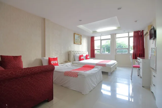 جناح سوبيريور بسرير مزدوج وسرير فردي، OYO 102 Diamond Residence Silom 4/6