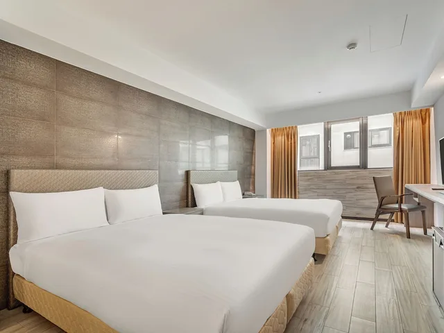 غرفة سوبيريور رباعية بسريرين مزدوجين، Guide Hotel Taipei Fuxing N. 8/10