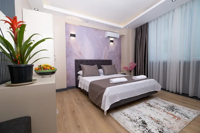 غرفة ديلوكس بسرير مزدوج بإطلالة على المدينة، Blue Marina Hotel & SPA 2/8