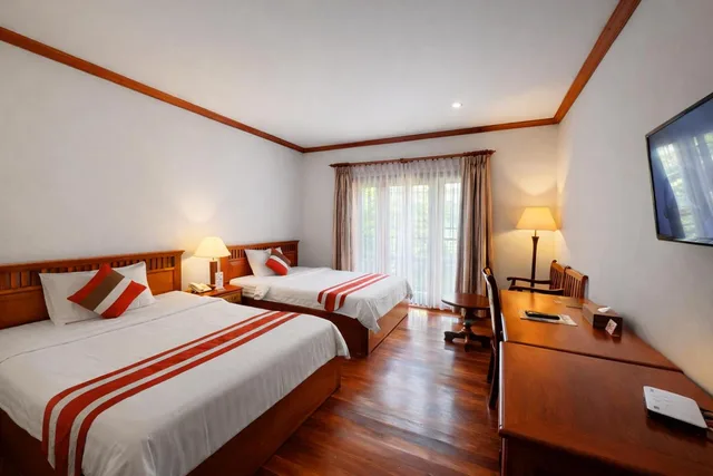 غرفة ديلوكس بسريرين منفصلين بشرفة، Cheathata Cta Hotel Siem Reap 7/10