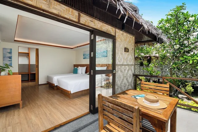 بنغل ديلوكس بسريرين منفصلين بإطلالة على البحر، SAii Phi Phi Island Village 4/5