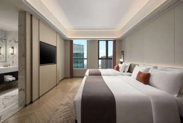 Family, 1 King and 1 Single Beds, Ramada by Wyndham Changsha Yanghu 1/1