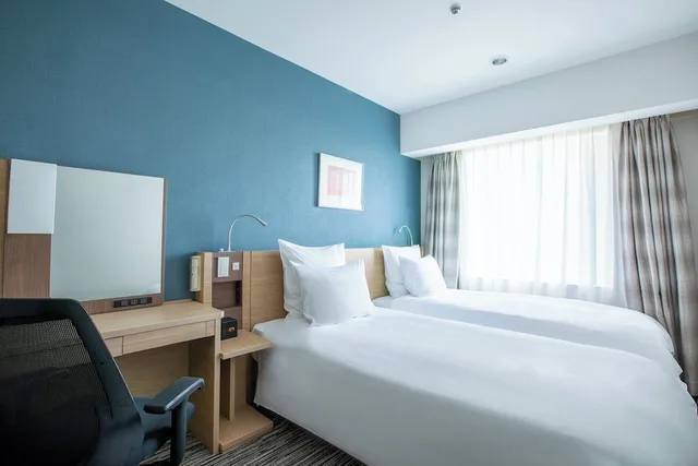 غرفة قياسية بسريرين منفصلين للمدخنين، Ana Crowne Plaza Hotel Hiroshima 2/9