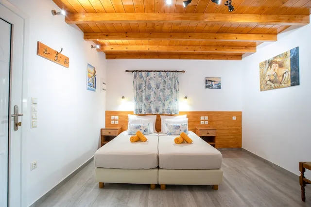 1 Bedroom, Lanai, Deluxe, Double or Twin Bed, Panoramic Sea View، Kontaratos Studios & Apartments 3/7