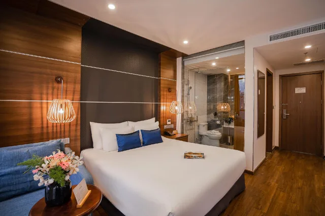 Room, Twin Beds, Partial Sea View, Haian Beach Hotel And Spa 4/10