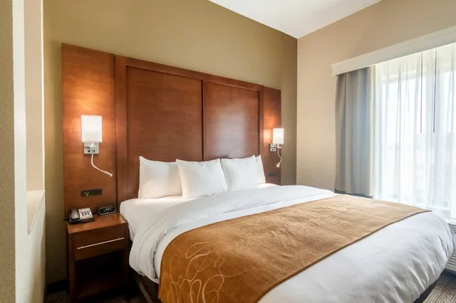 جناح بسريرين كوين، Comfort Suites Meridian And I-40 4/10