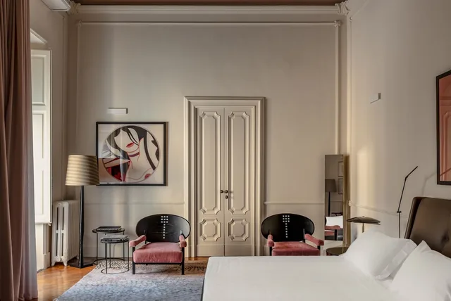 جناح ديلوكس بسرير كوين مع أريكة، Palazzo Bozzi Corso By La Fiermontina 6/7