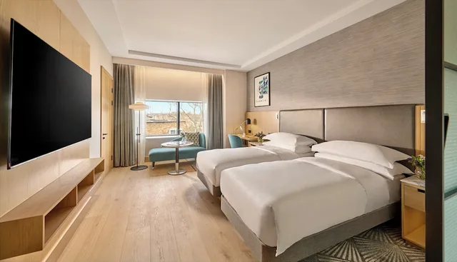 غرفة ديلوكس بسريرين منفصلين، Hyatt Regency London Olympia 2/8