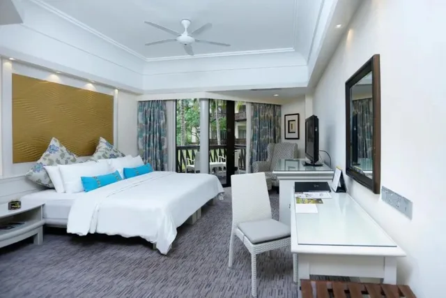غرفة ديلوكس بسرير مزدوج بإطلالة على الحديقة، The Magellan Sutera Resort 1/4