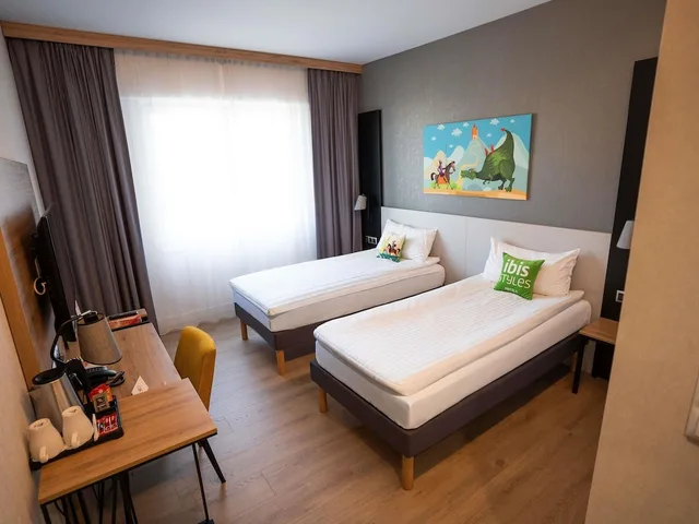 غرفة بسريرين منفصلين، Ibis Styles Grudziadz 3/10