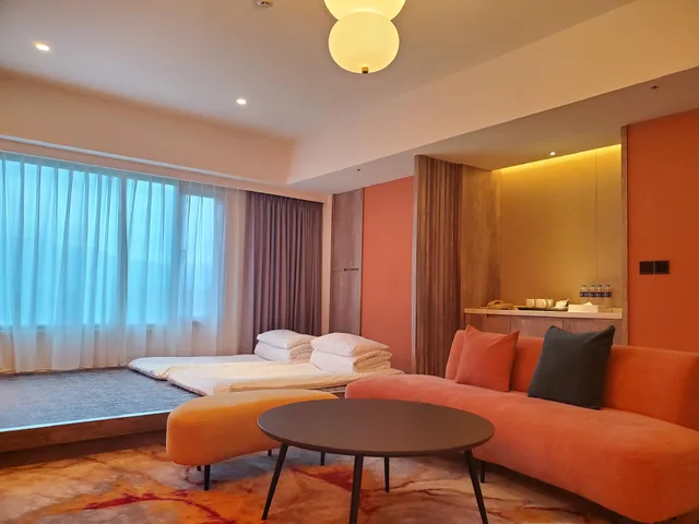 جناح عائلي ديلوكس بسرير كوين، Parkview Hotel Hualien 3/3