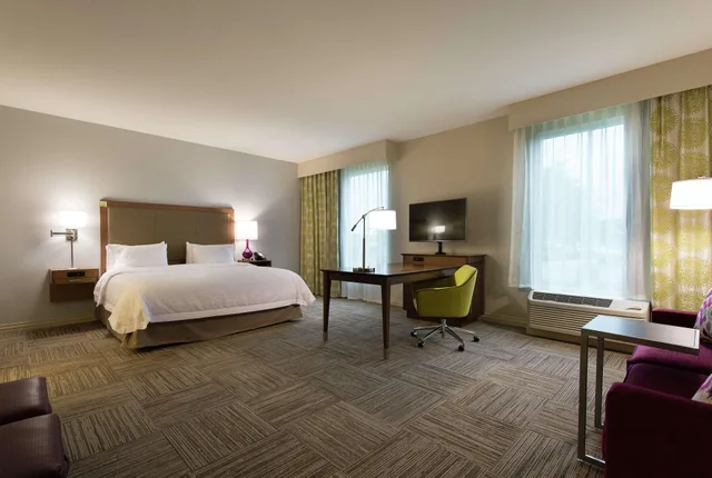 استوديو بسرير كينج مع أريكة لذوي الإعاقة، Hampton Inn & Suites Orangeburg 2/5