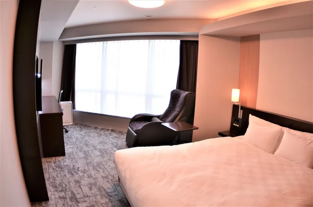 Executive, Double Bed, Corner, Daiwa Roynet Nagoya Ekimae 1/2