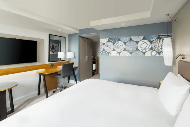 غرفة بريميوم بسرير كينج مع دخول صالة النادي، Crowne Plaza Harrogate 10/10