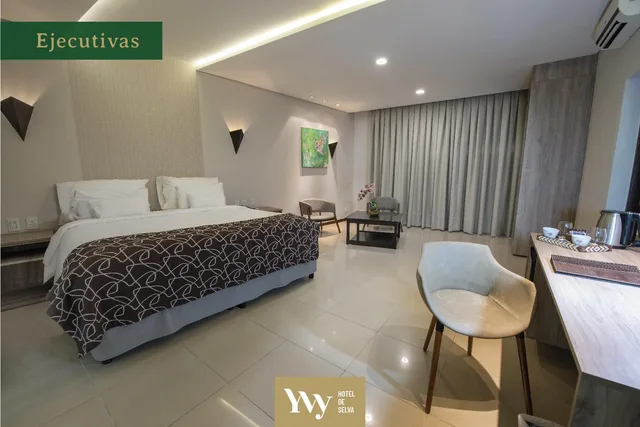 غرفة ديلوكس بسرير مزدوج، Yvy de Selva Hotel 1/2