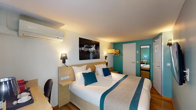 غرفة كلاسيكية بسرير مزدوج، Best Western Hotel Opera Drouot 3/10