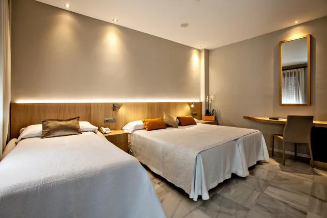 Room, Double or Twin Bed, Sofa, Hotel Barrameda 1/2