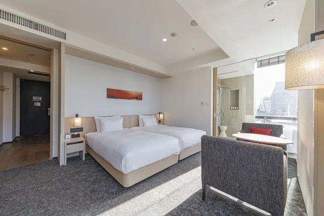Premium, Twin Beds, with View, JR Kyushu Hotel Blossom Shinjuku 5/10