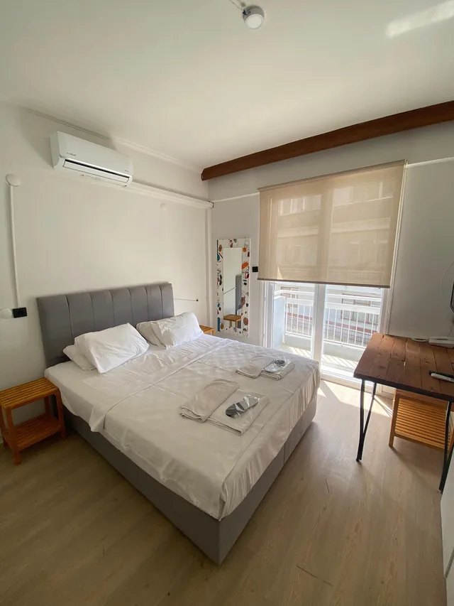 غرفة ديلوكس بسرير مزدوج وسرير فردي، Akman City Hotel 4/10