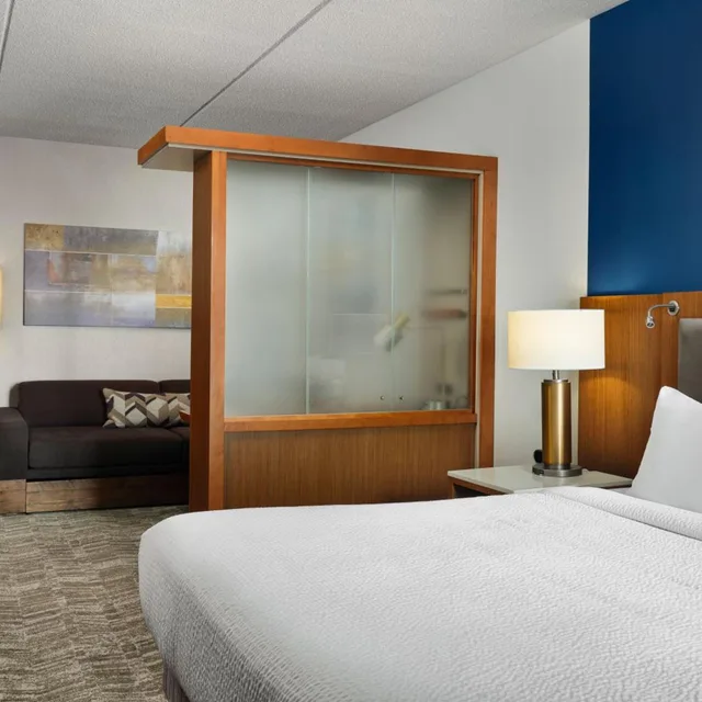 جناح بسرير كينج مع سرير سحّاب إضافي مع أريكة، Springhill Suites By Marriott Pittsburgh Mt Lebanon 3/5