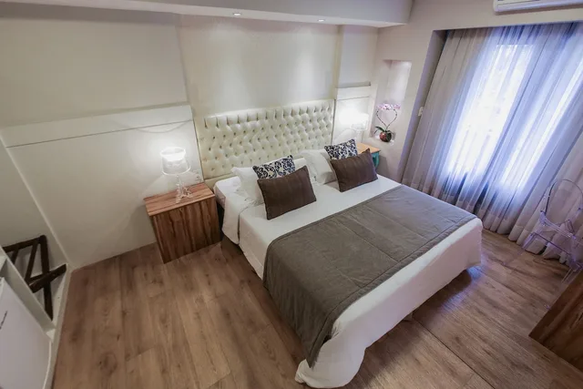 غرفة فاخرة بسرير كوين بإطلالة على البحر، Bavaria Sport Hotel by Intercity 1/8