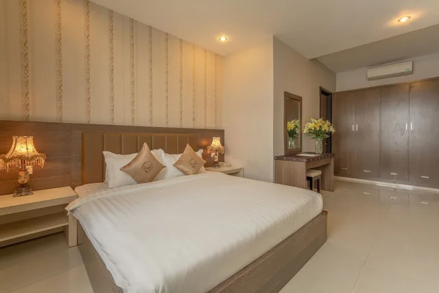 شقة بريميير بسريرين كينج بغرفتي نوم، Eden Plaza Danang 3/10