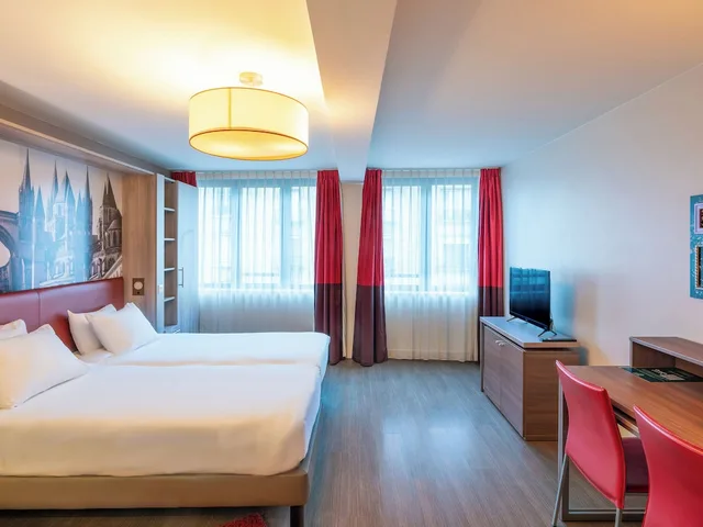 استوديو غراند بسريرين منفصلين بإطلالة على النهر، City O Appart Hotel 1/4