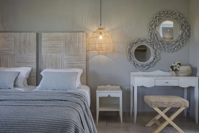 استوديو سوبيريور بسرير كوين بإطلالة على الحديقة مع أريكة، Avithos Resort 2/4