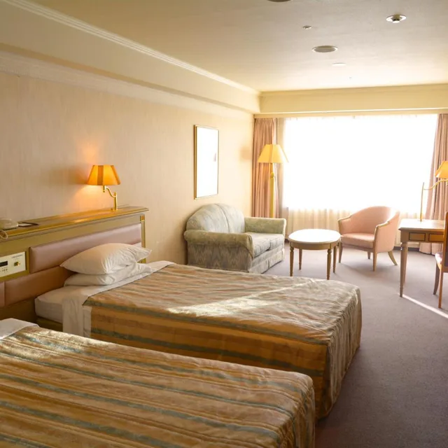 غرفة بسريرين منفصلين، Hotel Listel Inawashiro Wing Tower 2/5