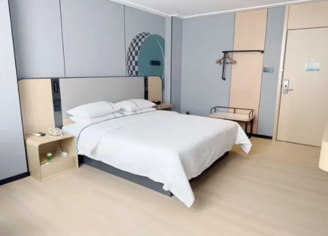 غرفة ديلوكس بسرير كينج وسرير كوين، City Comfort Inn (Guangzhou Taihe Plaza) 4/4