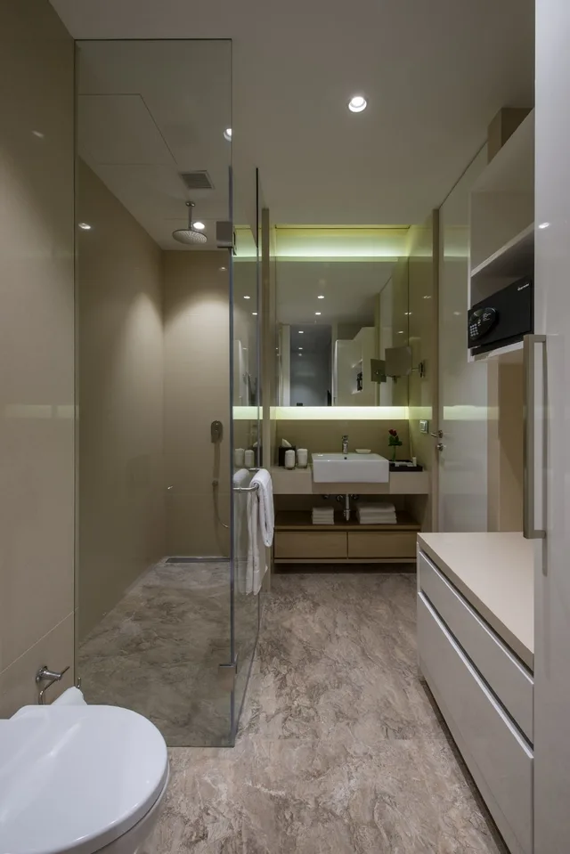 استوديو ديلوكس بسرير فردي، Eastin Residences Vadodara Apartment Hotel 3/3