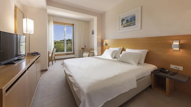 غرفة قياسية بسرير مزدوج بإطلالة على المتنزه، Family Hotel La Luna – All inclusive 4/7