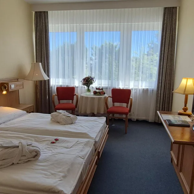 غرفة بسرير مزدوج، PANORAMA HOTEL OBERWIESENTHAL 5/5