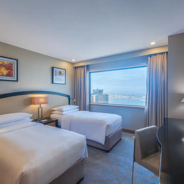 شقة عائلية بسرير فردي بغرفتي نوم بمطبخ، Hyatt Regency Galleria Residence Dubai 1/4