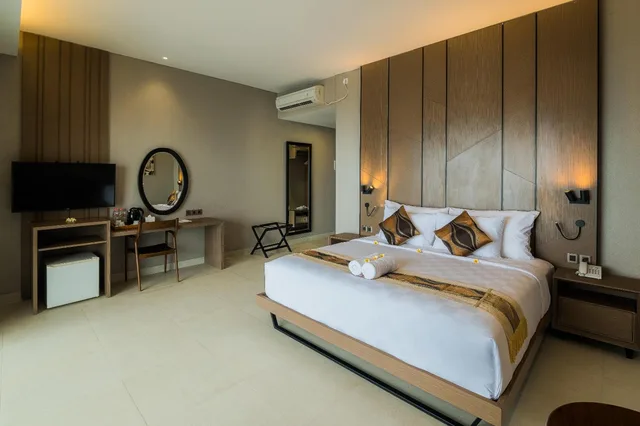 غرفة ديلوكس تنفيذية بإطلالة على البحر، Padma Sari Hotel 6/10