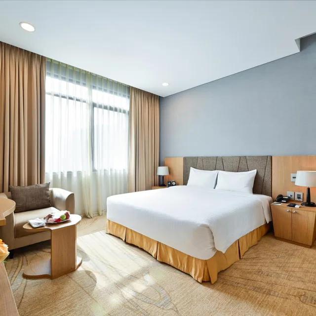 غرفة بريميوم ديلوكس بسرير كينج بإطلالة على المدينة، Muong Thanh Grand Saigon Centre Hotel 4/10