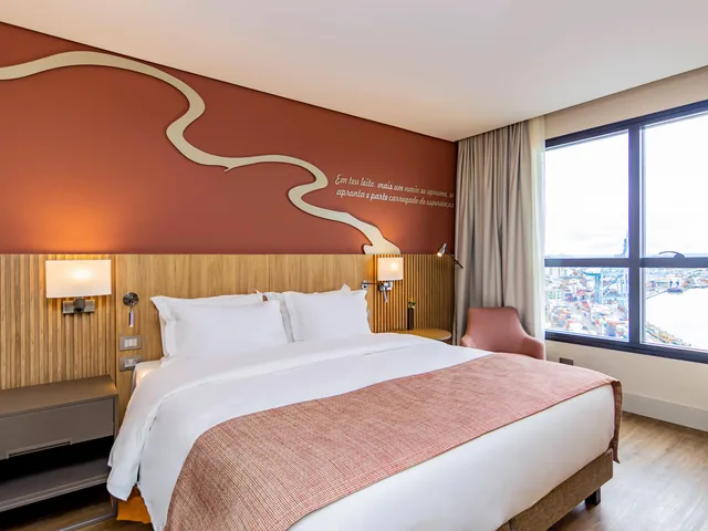 شقة تنفيذية عائلية بسرير كينج بإطلالة على النهر، Mercure Itajai Navegantes 7/10