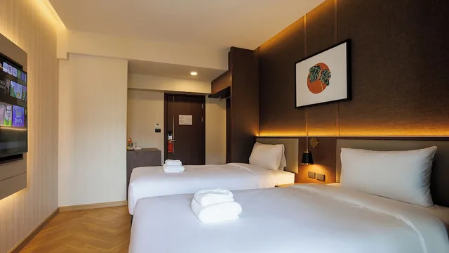 غرفة سوبيريور بسريرين منفصلين، B2 Huai Khwang Premier Hotel 6/10