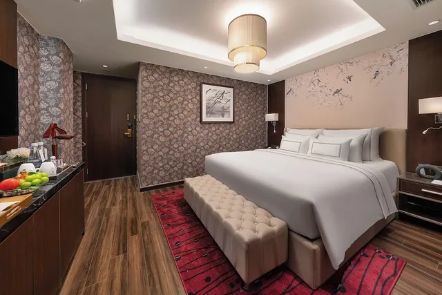 غرفة تنفيذية بسرير كينج، The Haron Hanoi Boutique Hotel 9/10