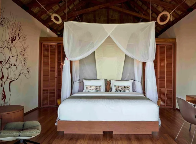 بنغل بسرير كينج بإطلالة على الحديقة، Zuri Zanzibar Hotel Resort 2/6