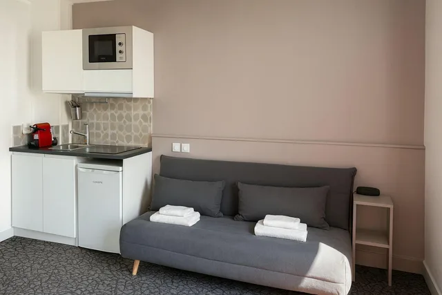 جناح عائلي بمطبخ صغير، Hotel Du Parc Montsouris 2/4