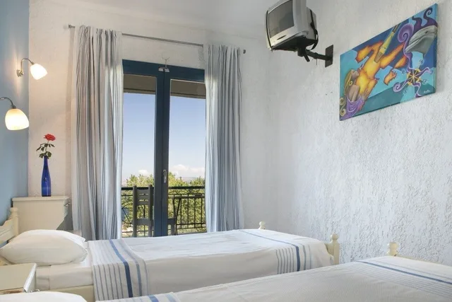 شقة بأربعة أسرّة بغرفة نوم واحدة، Metaxatos Apartments 5/9