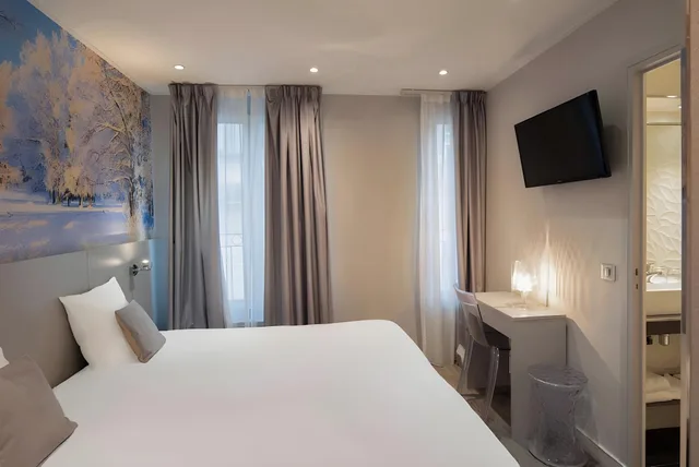 غرفة قياسية، Hotel les Jardins de Montmartre 2/2