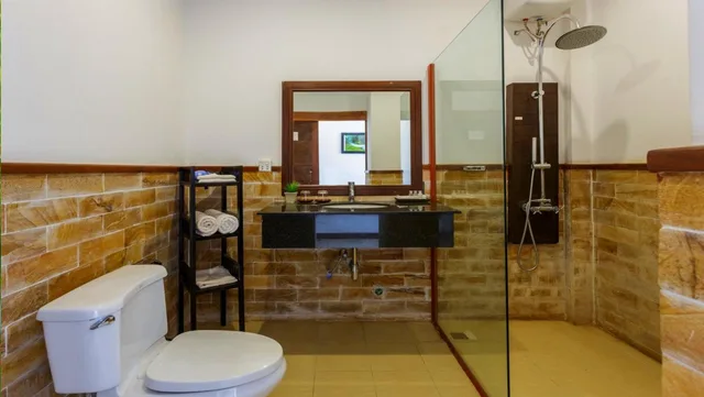 غرفة ديلوكس بسريرين منفصلين، La Villa du Bonheur 7/8