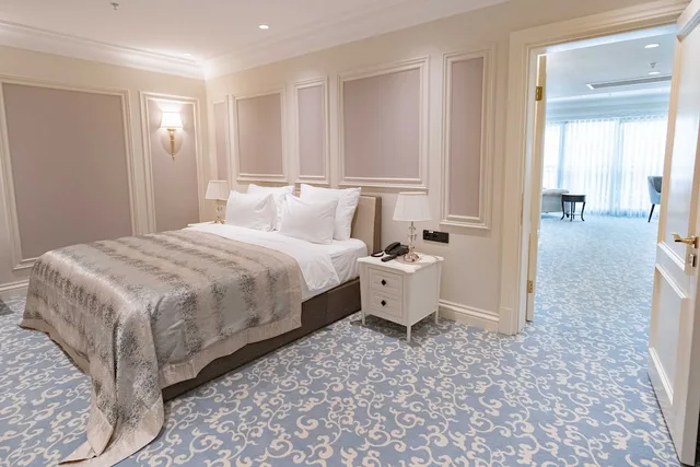 جناح عائلي بسرير كوين وسريرين منفصلين بإطلالة على البحر، Dekalb Hotel Istanbul 2/6