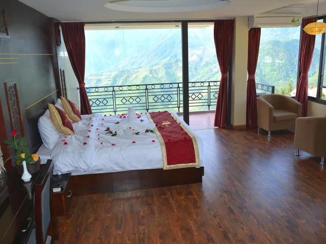 جناح جونيور بإطلالة على الجبل، Sapa Vista Hotel 9/10